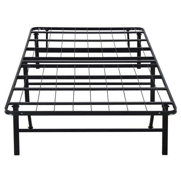 Alwyn Home Geordi 14'' Steel Wire-Grid Bed Frame & Reviews | Wayfair